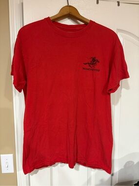 Vintage Red Winchester Short-Sleeve Crewneck T-Shirt
